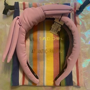 Lele Sadoughi x Atlantic Pacific Lilac Holly